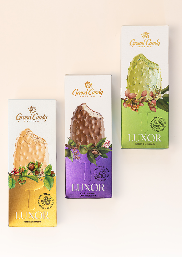 LUXOR雪糕包裝設計